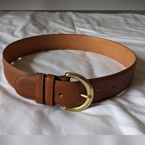 Tan Coach Belt, Small